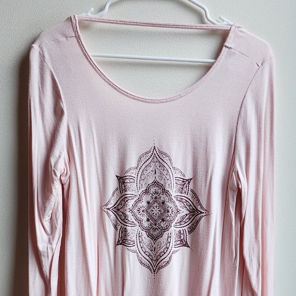GAIAM Pink Graphic Jersey Size Small - Picture 7 of 15